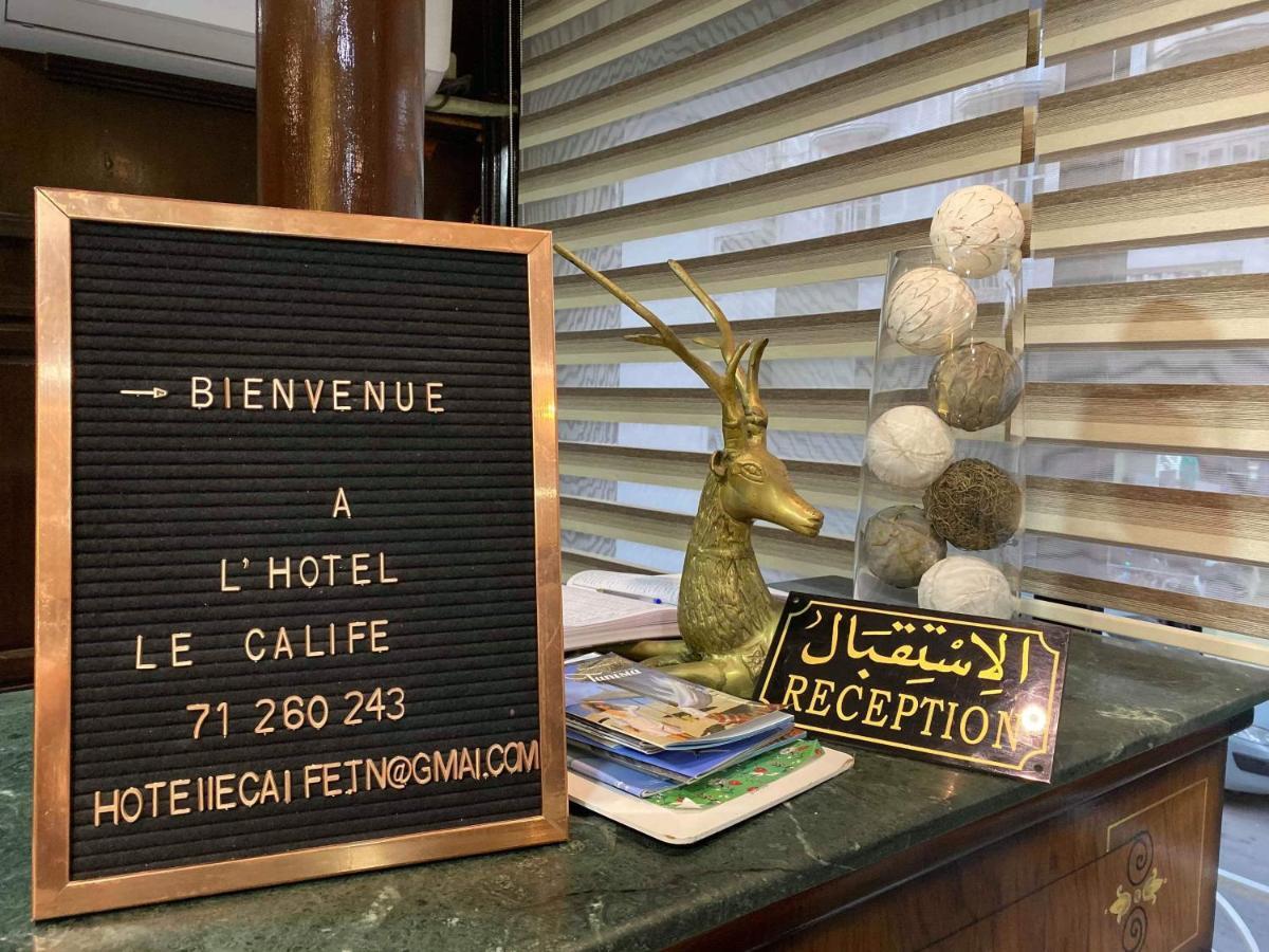 Hotel Le Calife Tunis Exterior foto